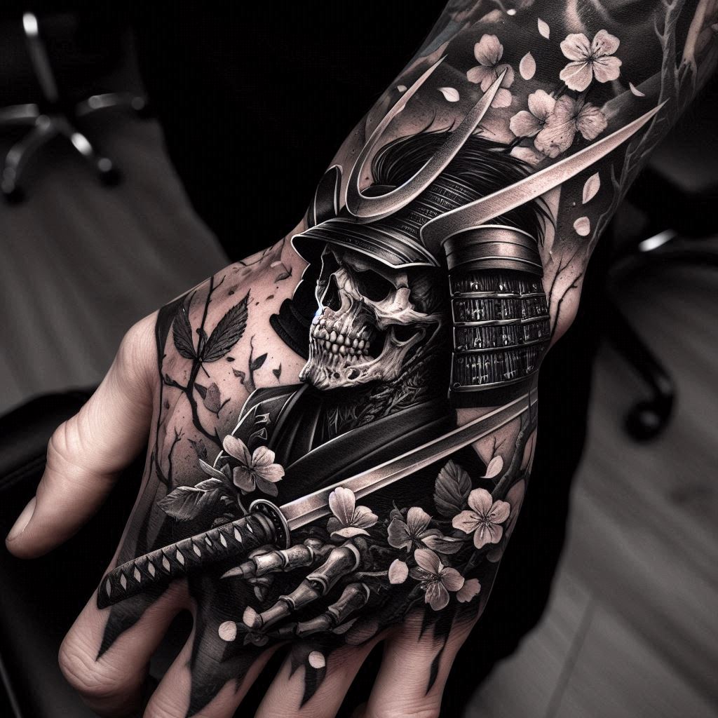 Shinigami Samurai Tattoo 2