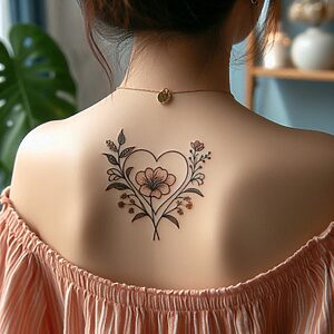 Small Heart Tattoo 9