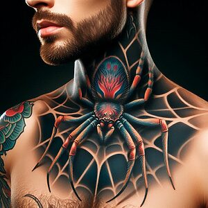 Spider Tattoo 9