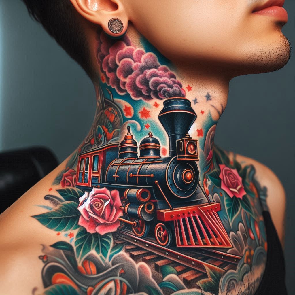 Train Tattoo 7