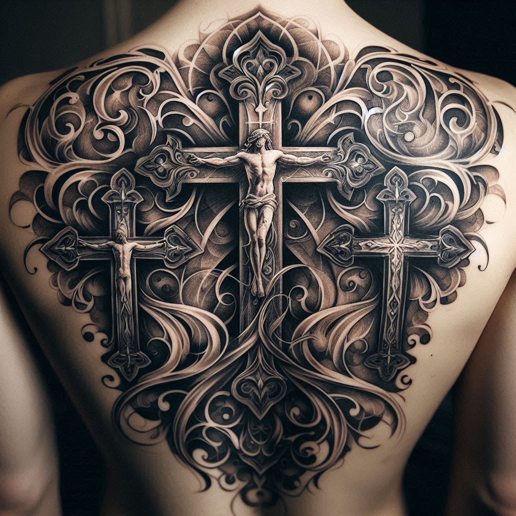 3 Cross Tattoo 9