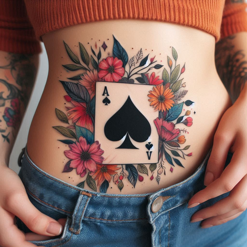 Ace of Spade Tattoo 12