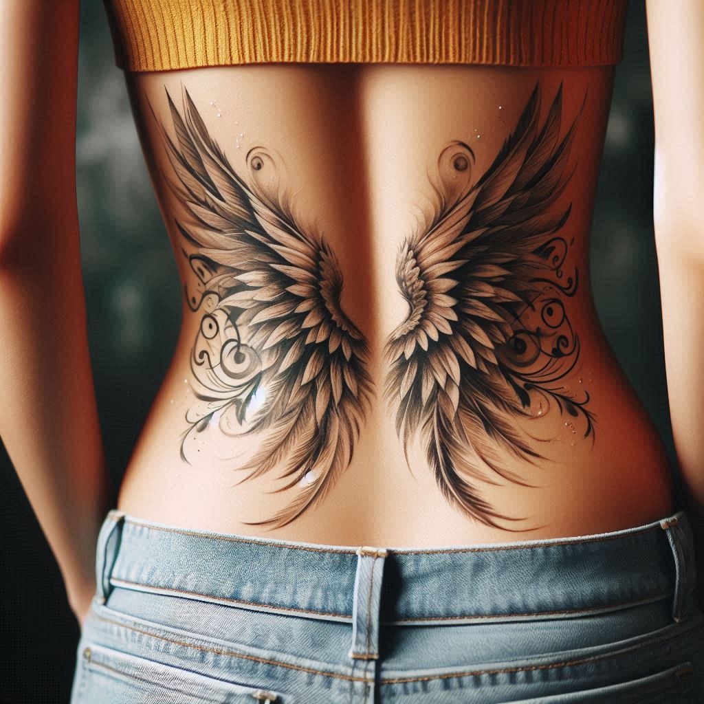 Angel Wings Tattoo 11