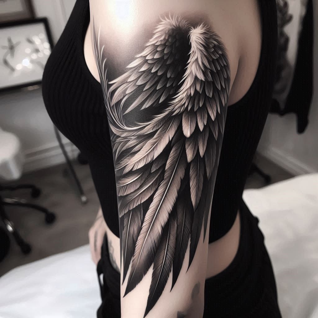 Angel Wings Tattoo 4