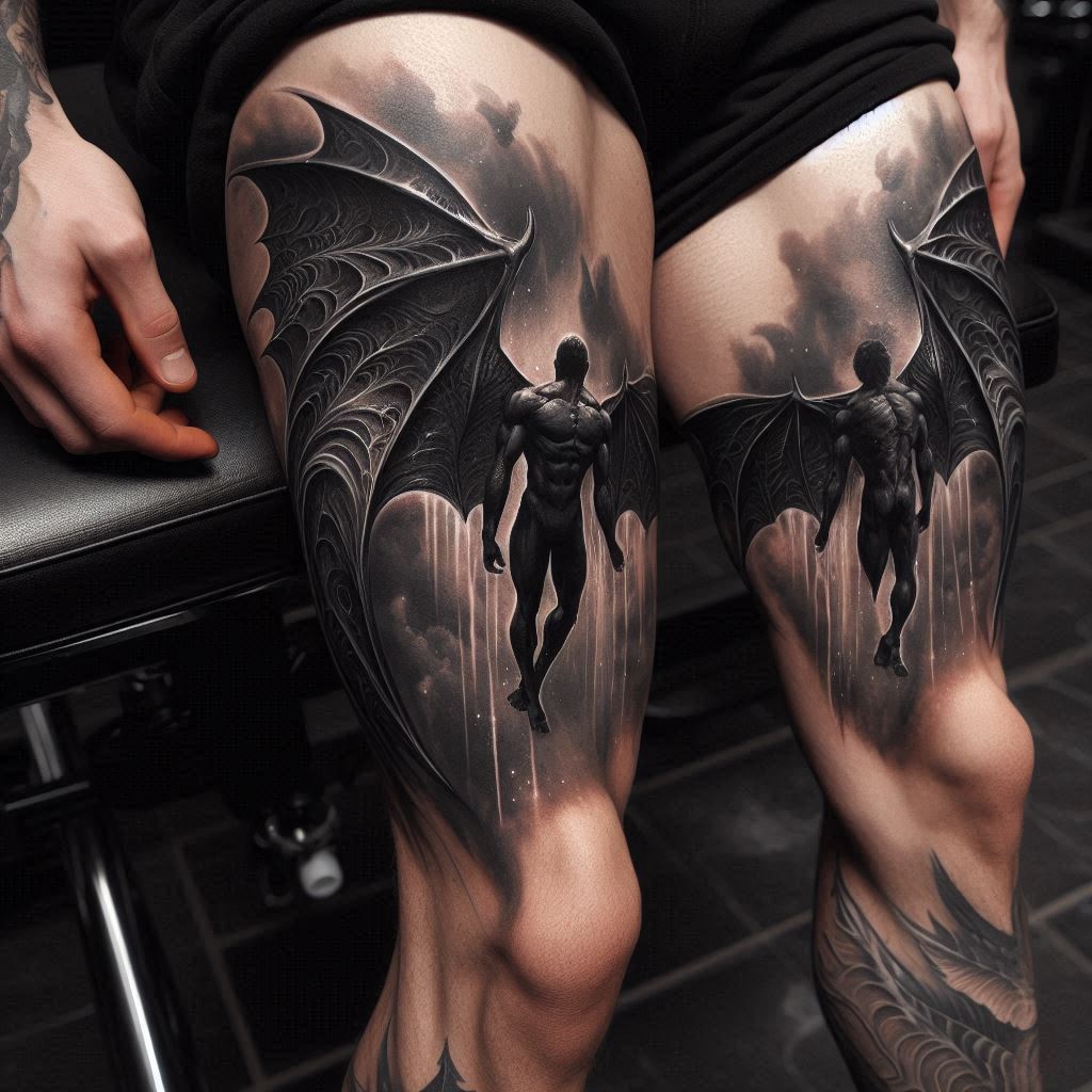 Bat Wings Tattoo 13