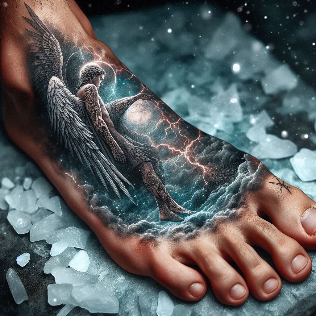 Biblically Accurate Angel Tattoo 18