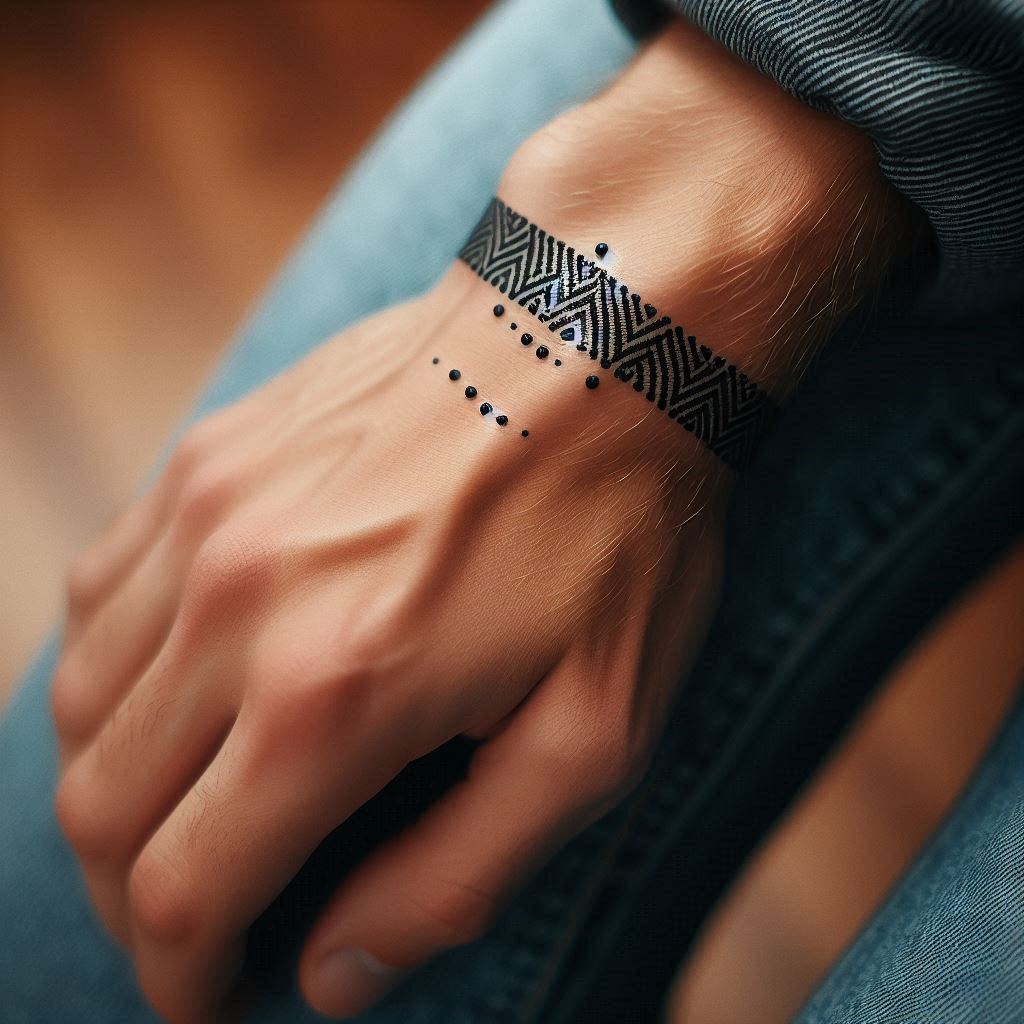 Bracelet Tattoo for Man 7