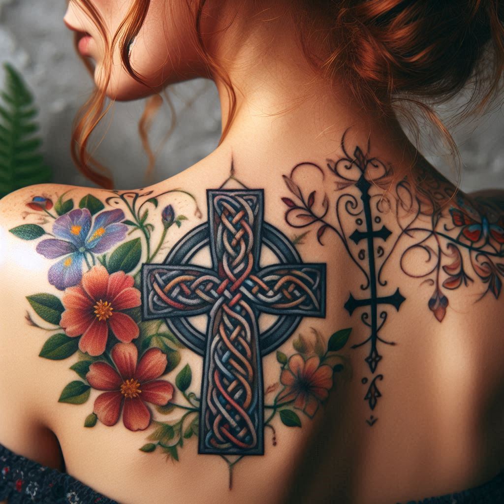 Celtic Cross Tattoo 6