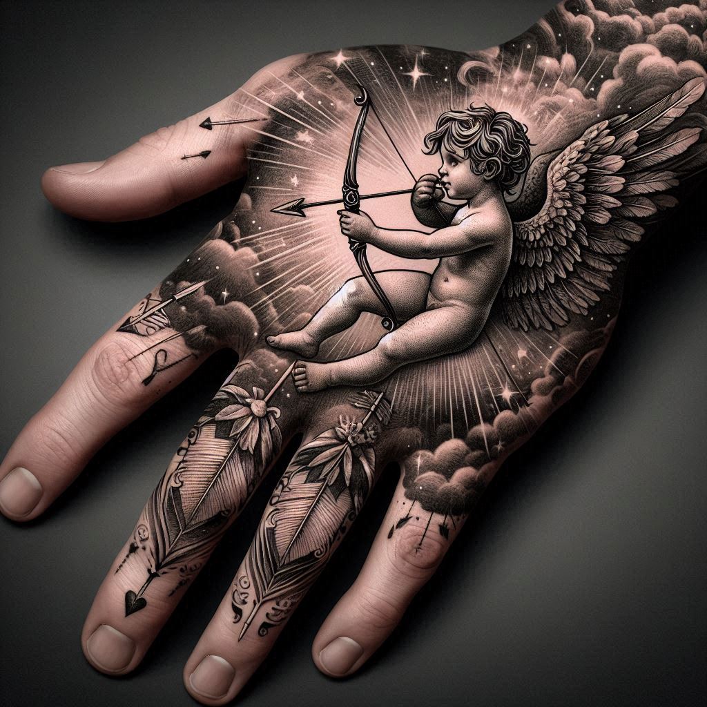 Cherub Angel Tattoo 1