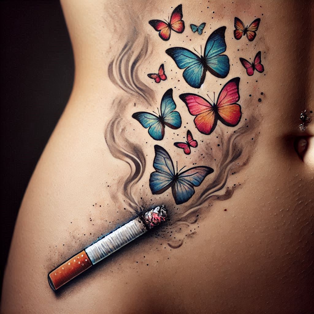 Cigarette Tattoo 12