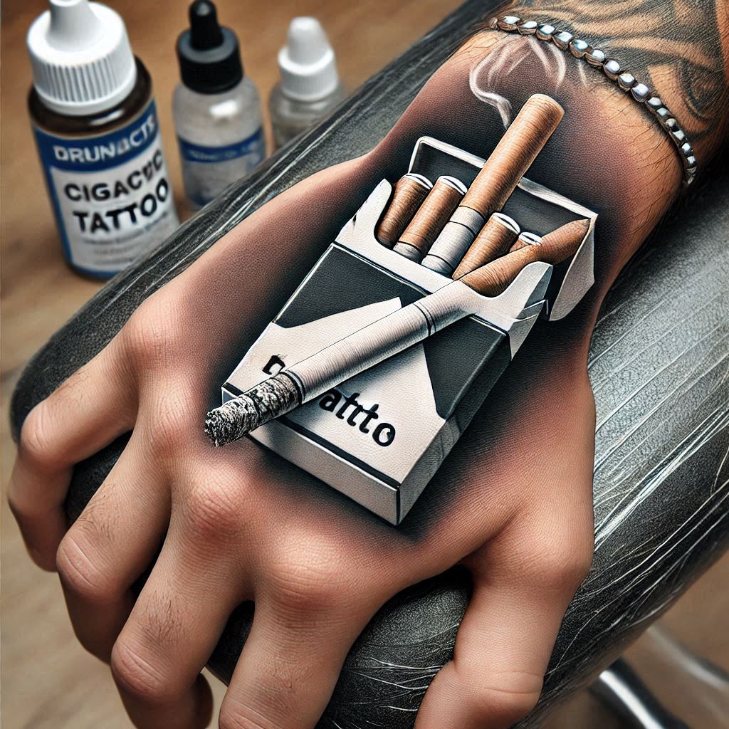 Cigarette Tattoo 2