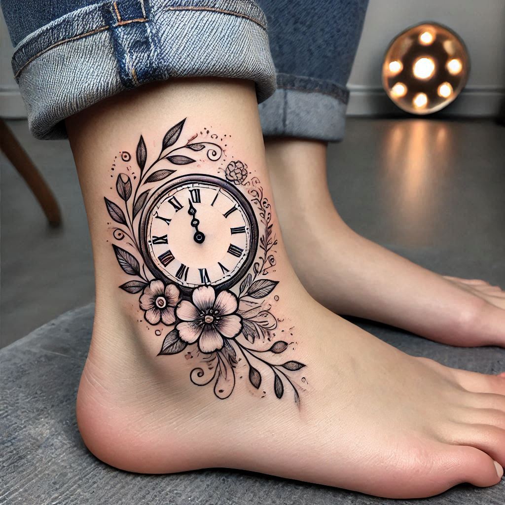 Clock Tattoo 17