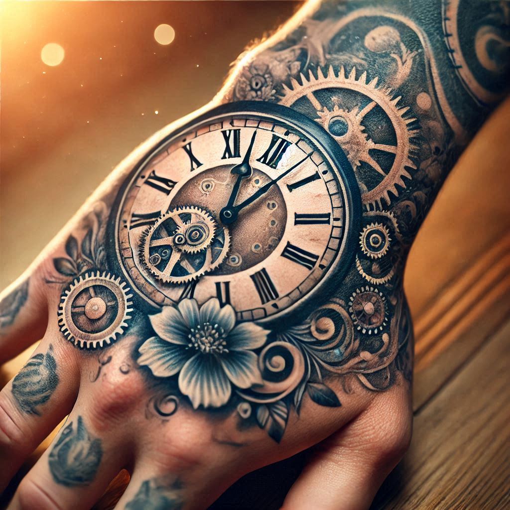 Clock Tattoo 2