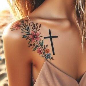 Cross Tattoo 5