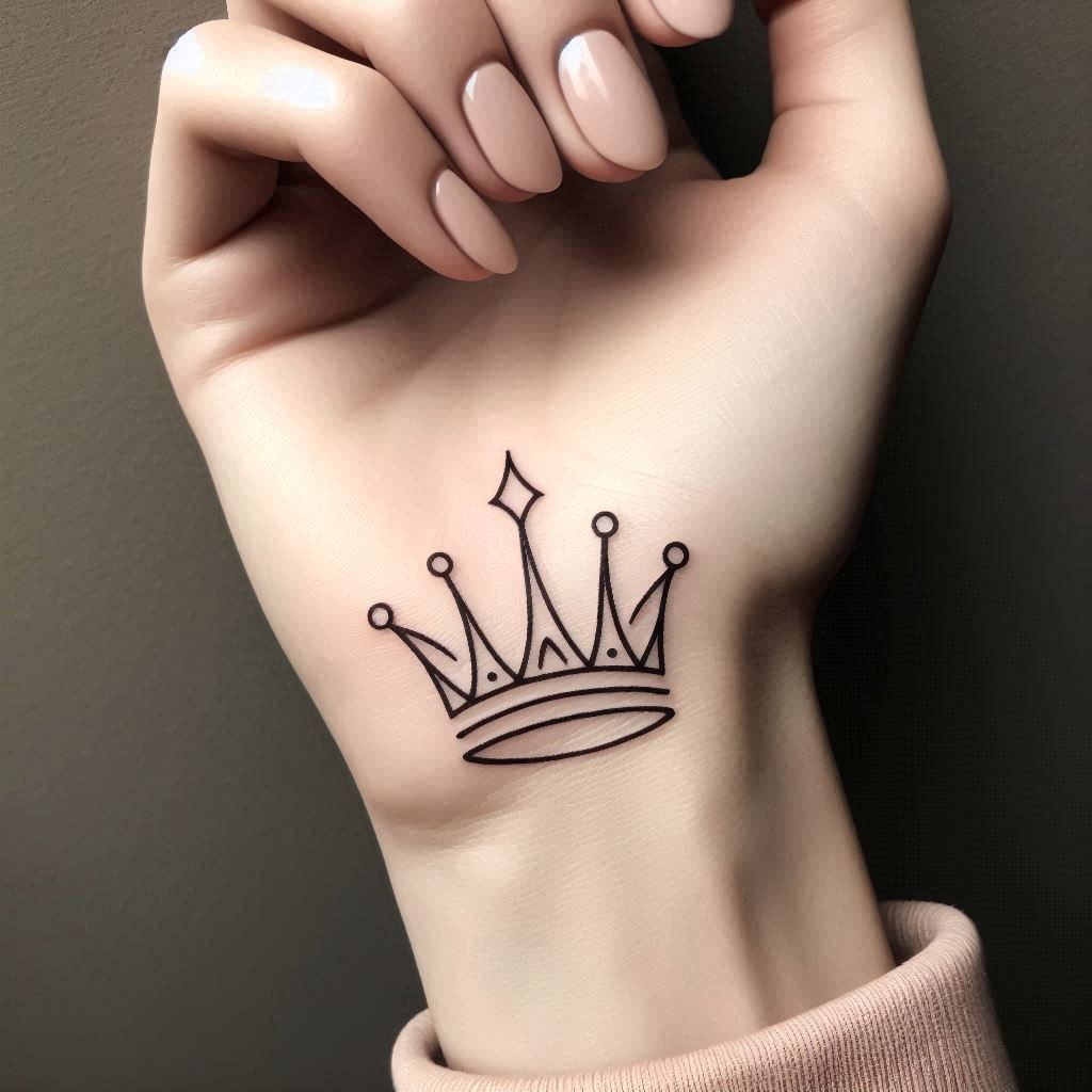 Crown Tattoo 1