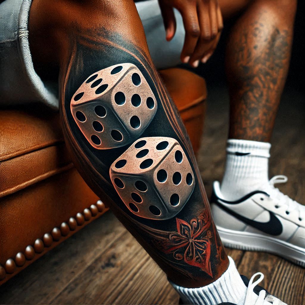 Dice Tattoo 13