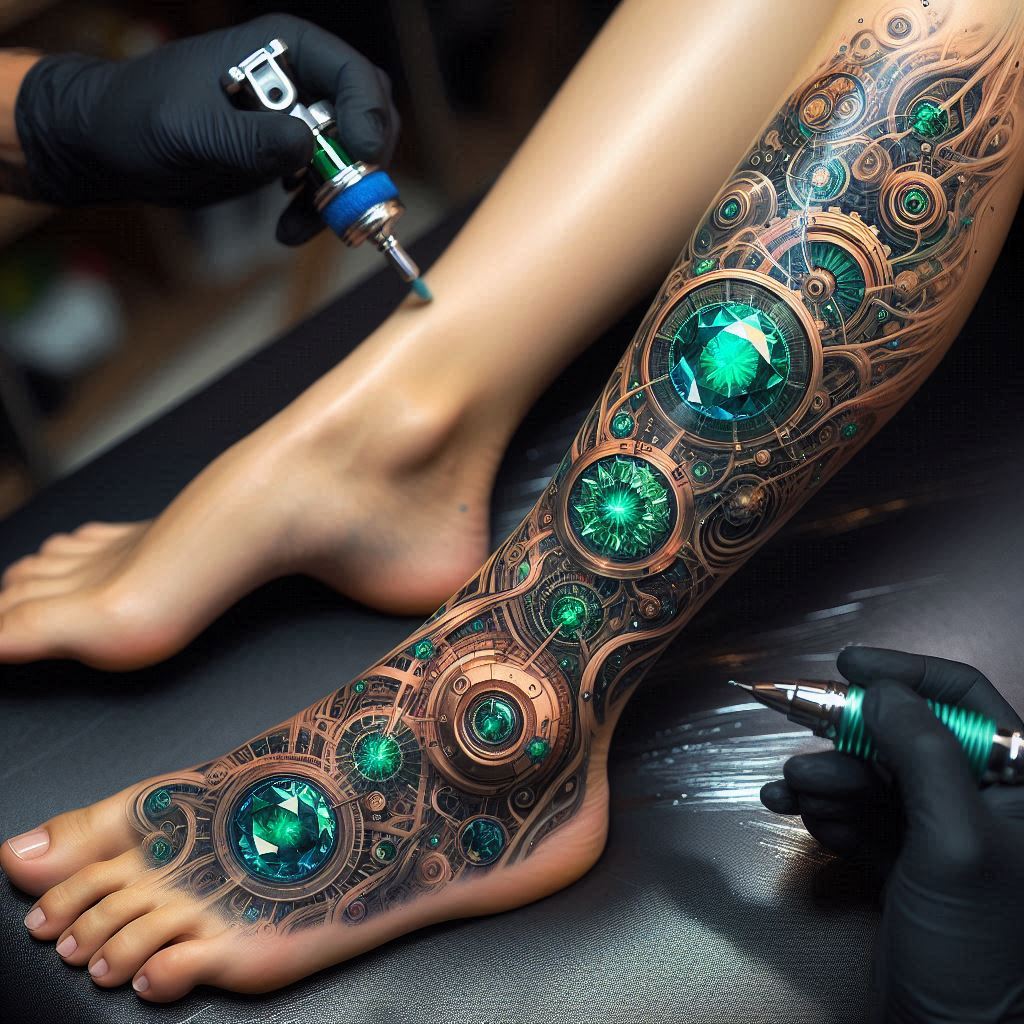 Emerald Tattoo 14