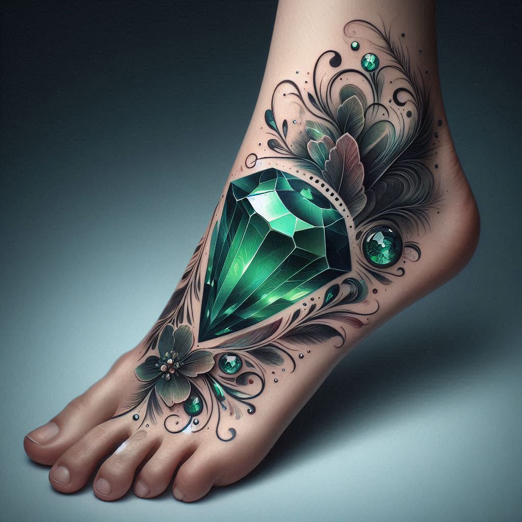 Emerald Tattoo 17