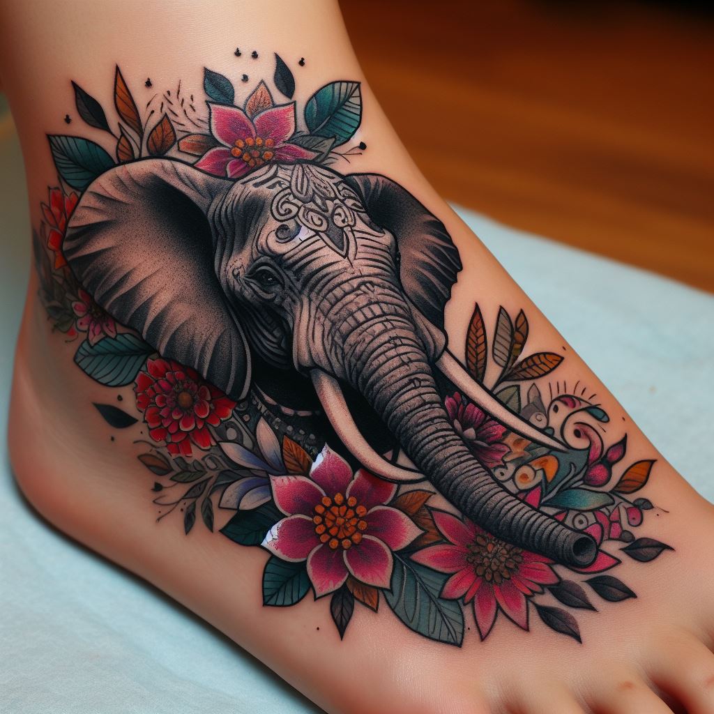 Foot Tattoo 11