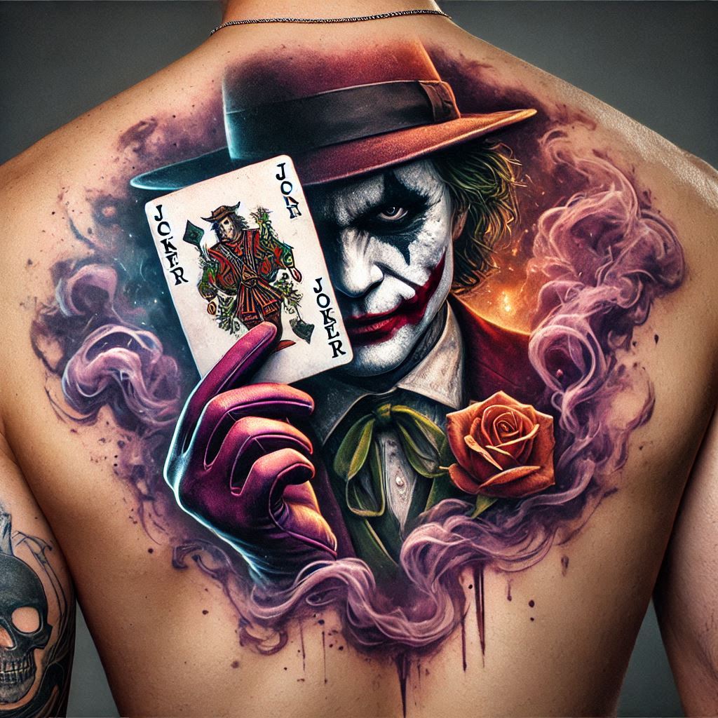 Joker Card Tattoo 10