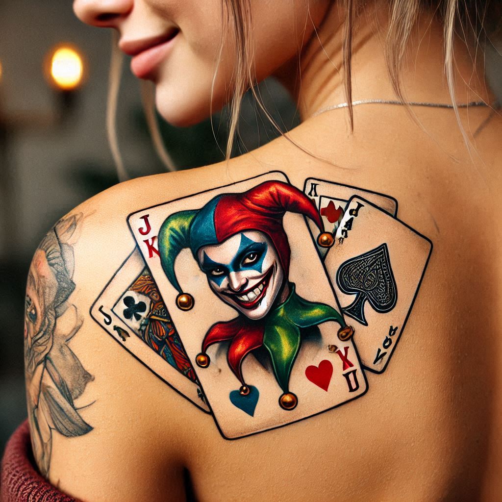 Joker Card Tattoo 5