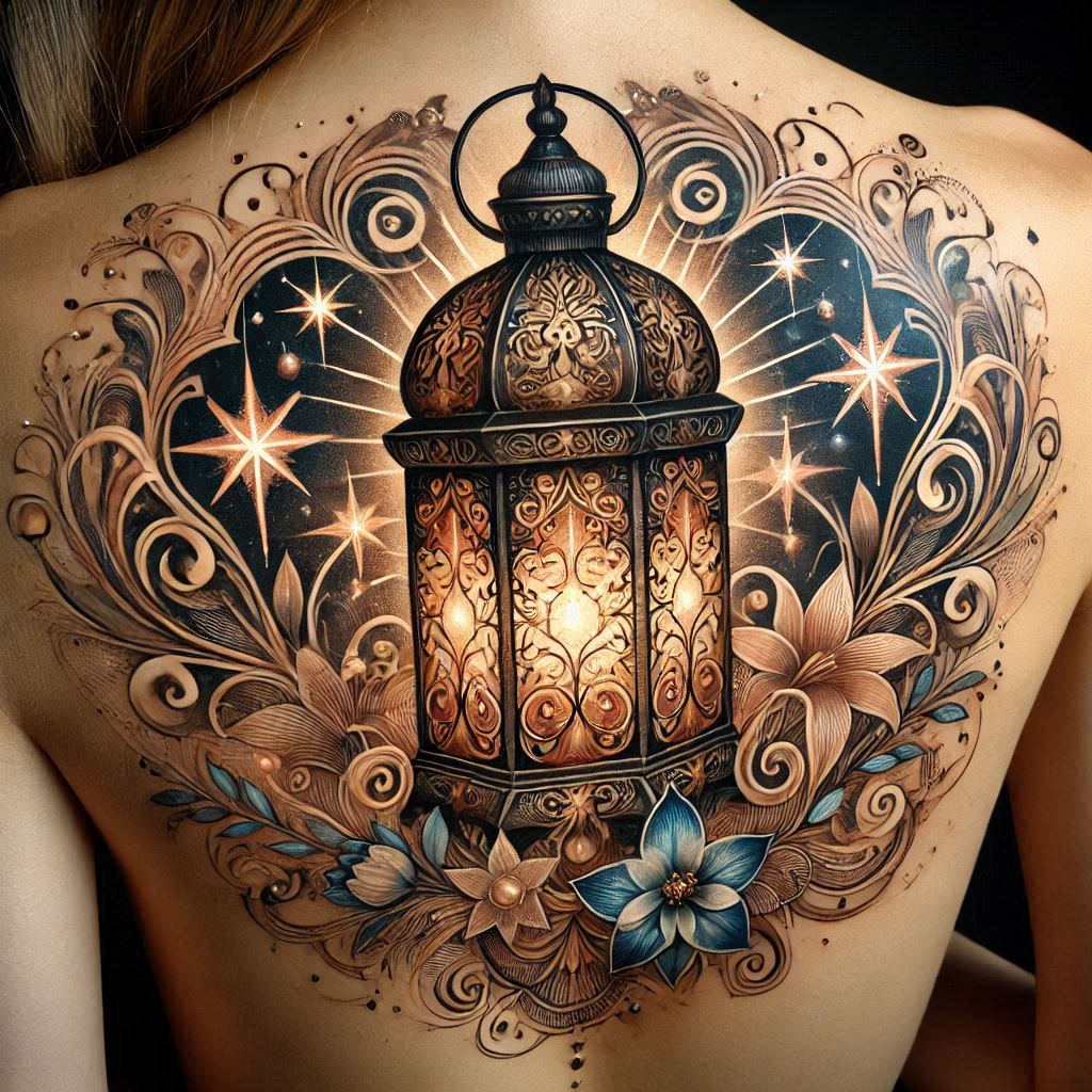 Lantern Tattoo 10