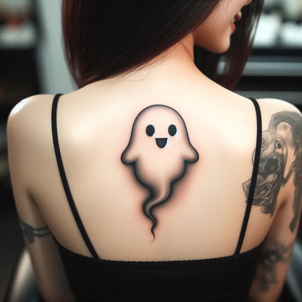 Little Ghost Tattoo 10