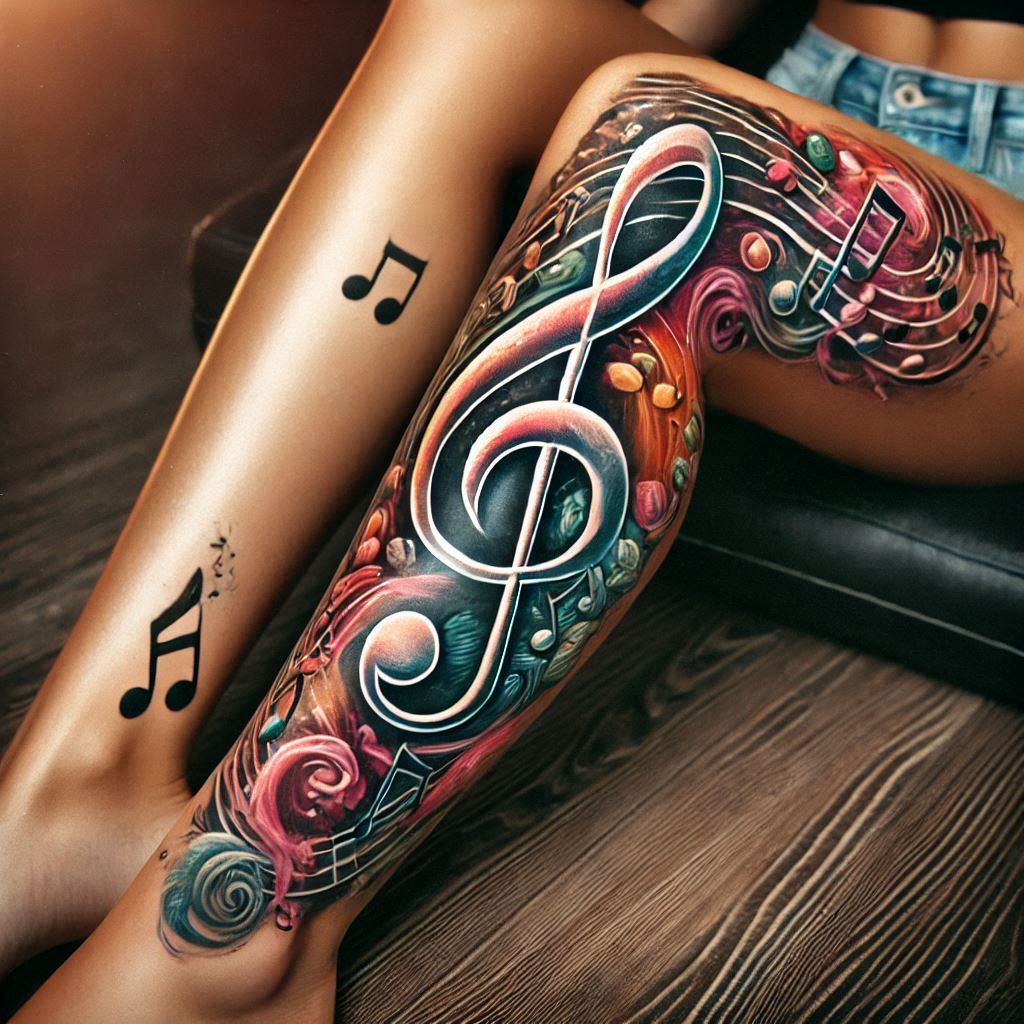 Music Tattoo 14