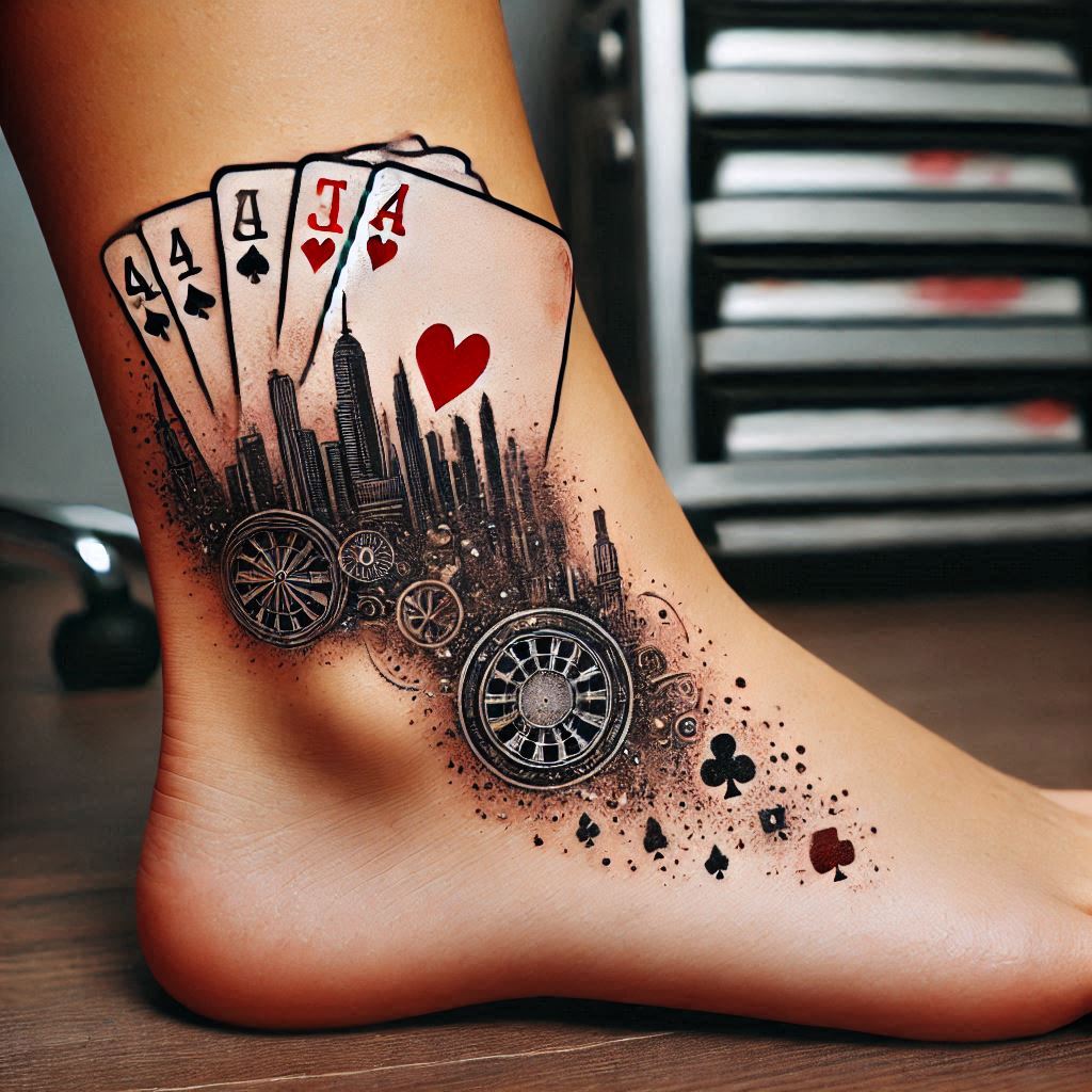 Playing Cards Tattoo 15