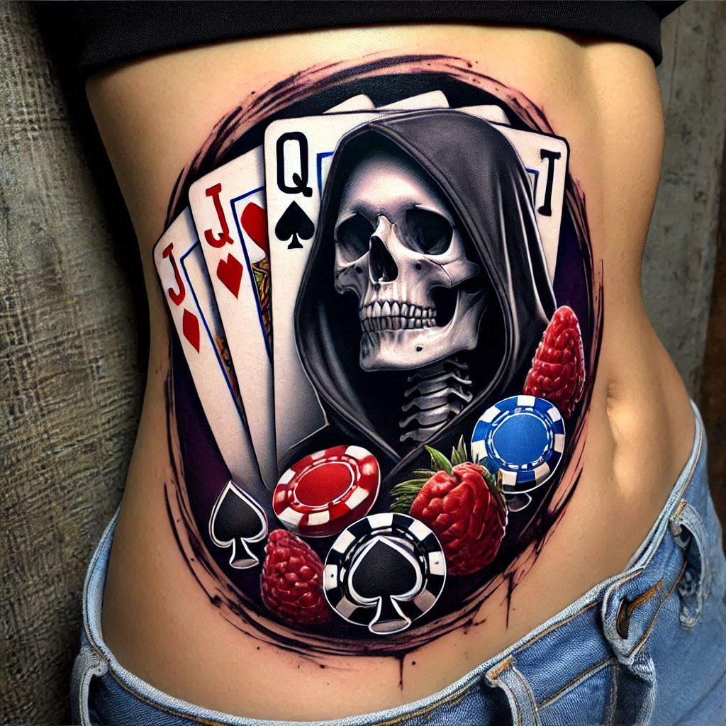 Poker Tattoo 12