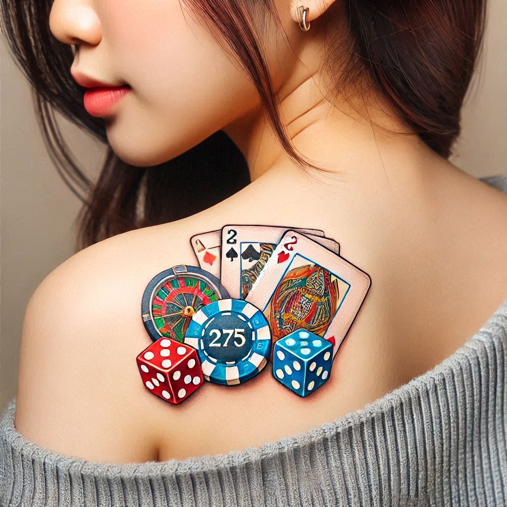 Poker Tattoo 5