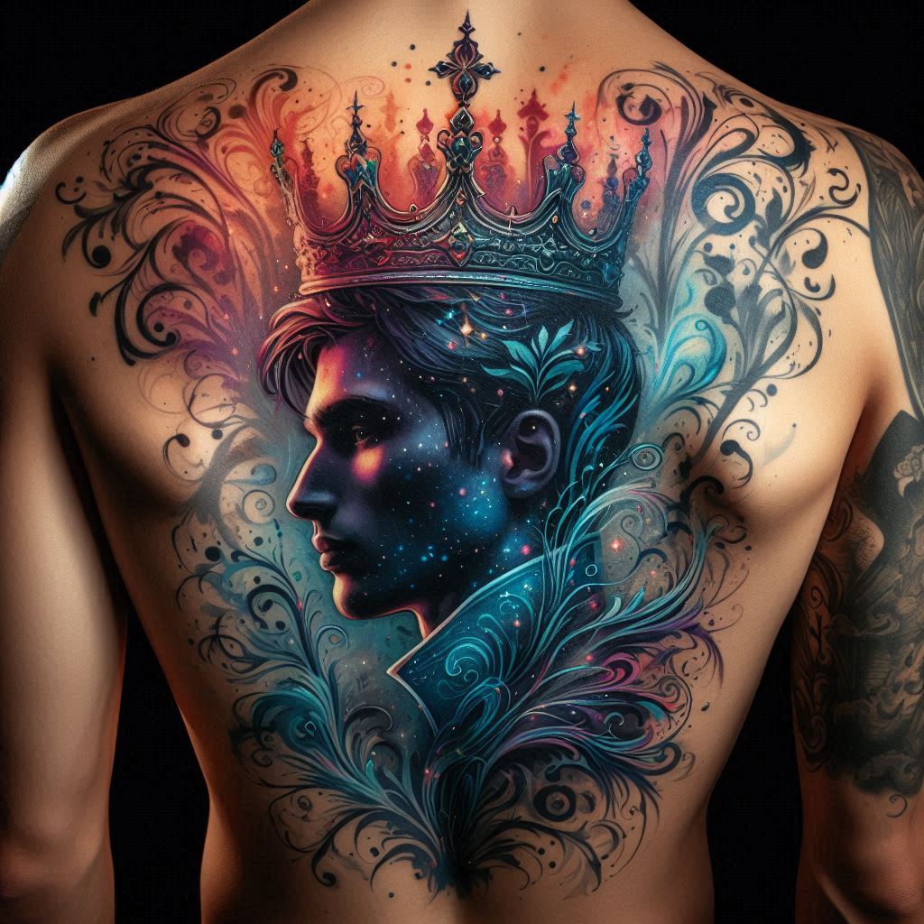 Prince Crown Tattoo 10