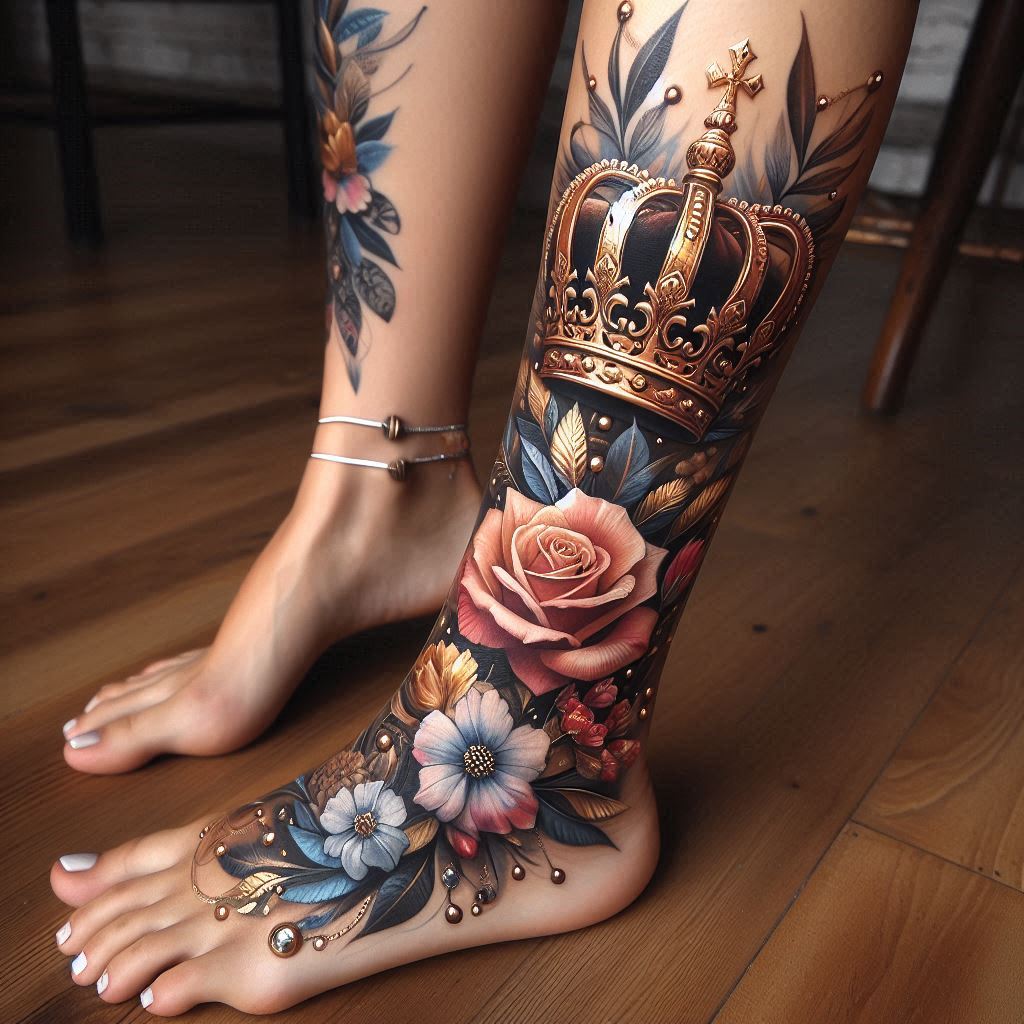 Prince Crown Tattoo 14