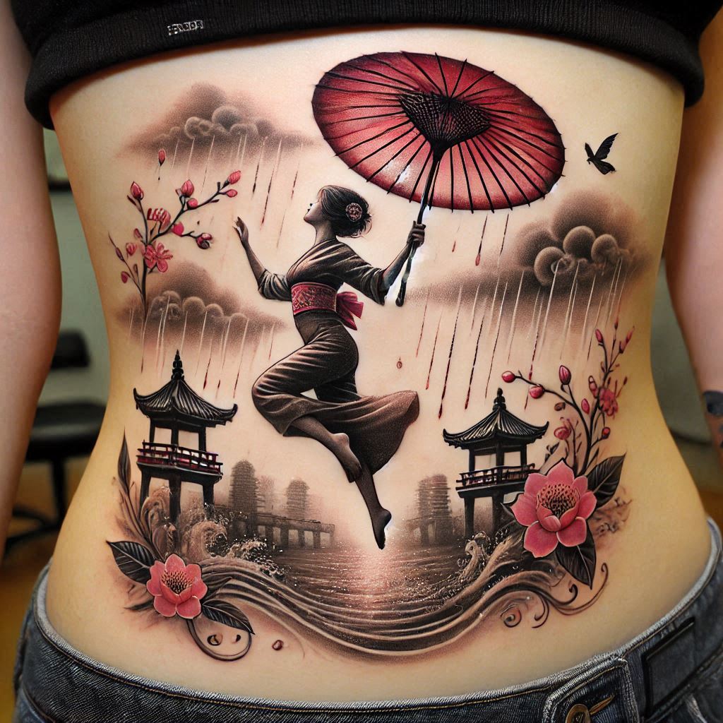 Umbrella Tattoo 11