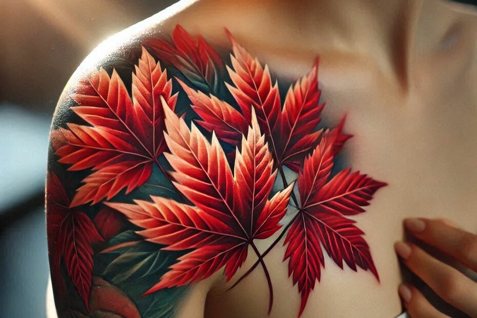Maple Leaf Tattoo
