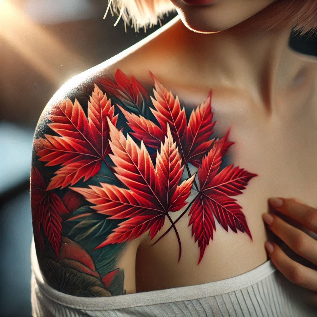 Maple Leaf Tattoo